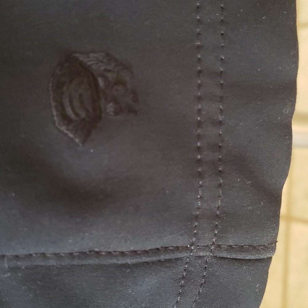 Mountain Hardwear Tuja Peacoat Jacket Black Faux Fur Fleece Waterproof Medium - Picture 8 of 13